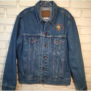 Three Rivers Vintage men's Denim Trucker Jacket Sz M